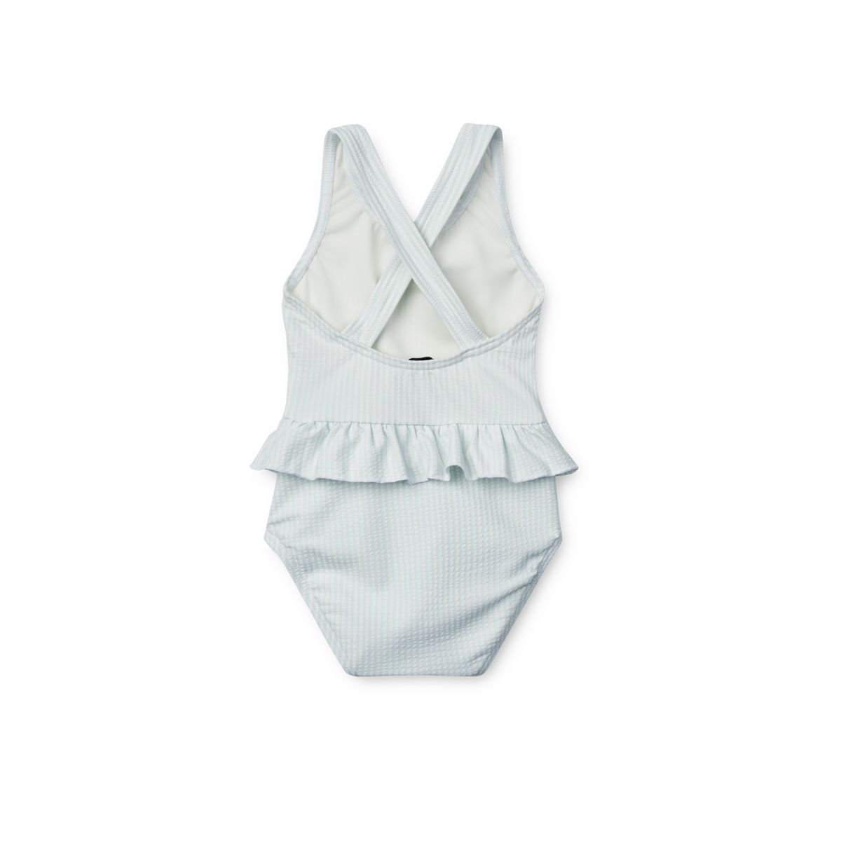 Liewood AMINA Streifen Baby Badeanzug - Y/D stripe Pure sky / Creme de la creme - Badeanzug