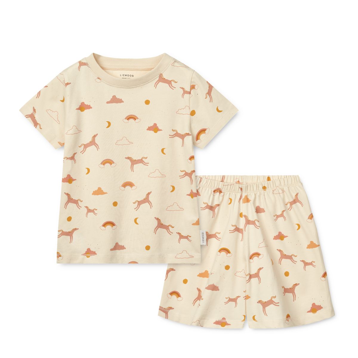 Liewood ILFORD Bedrucktes Pyjama-Set - Dream / Ecru - T-shirt