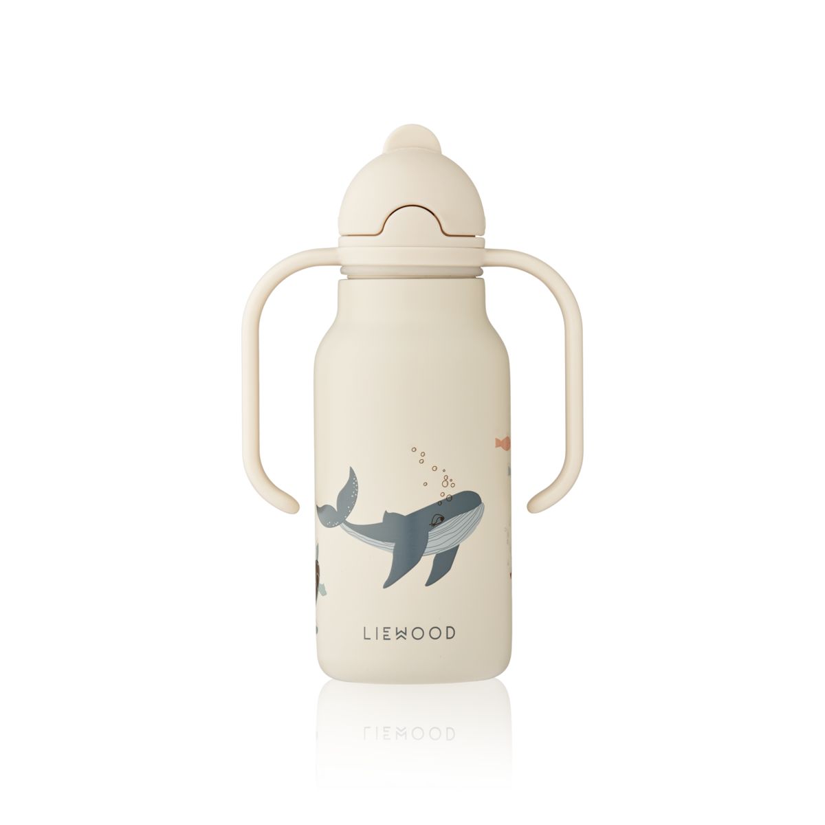 Liewood KIMMIE Bedruckte Flasche 250 ml - Sea creature / Sandy - Wasserflasche