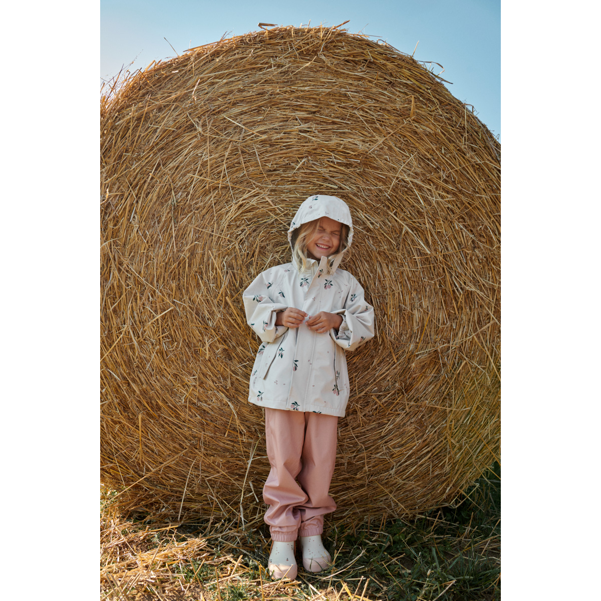 Liewood Tekla Kurzer Regenstiefel mit Print - Peach / Sea shell - Regenstiefel