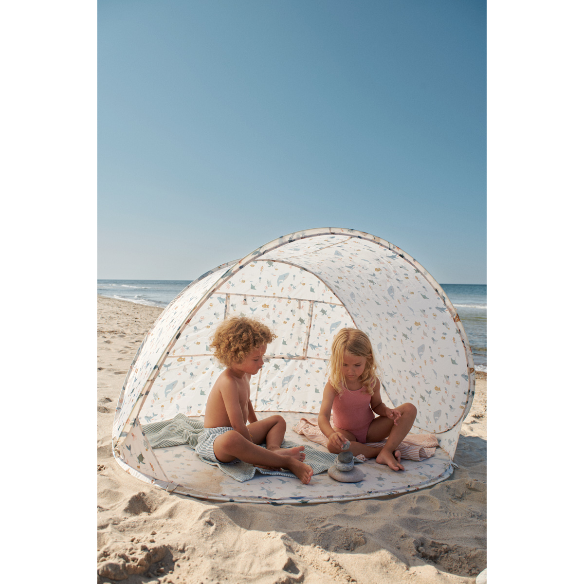 Liewood Cassie Pop-Up-Strandzelt - Sea creature / Sandy - ZELT