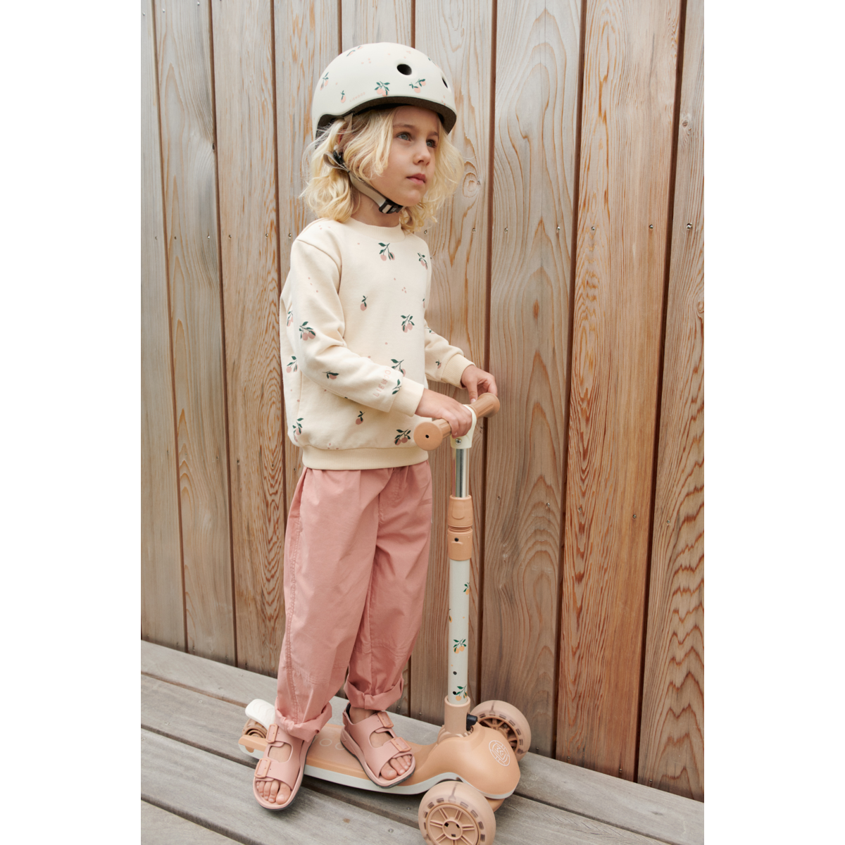 Liewood Bedrucktes Sweatshirt Thora - Peach / Sea shell - Sweatshirts
