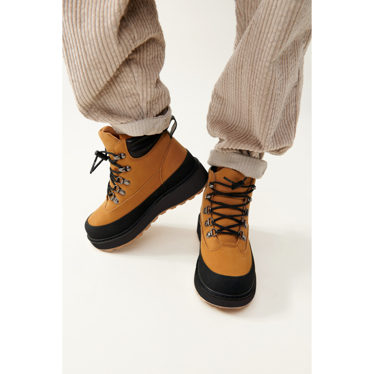 Liewood Lucien Lederstiefel - Golden caramel / Black - Stiefel