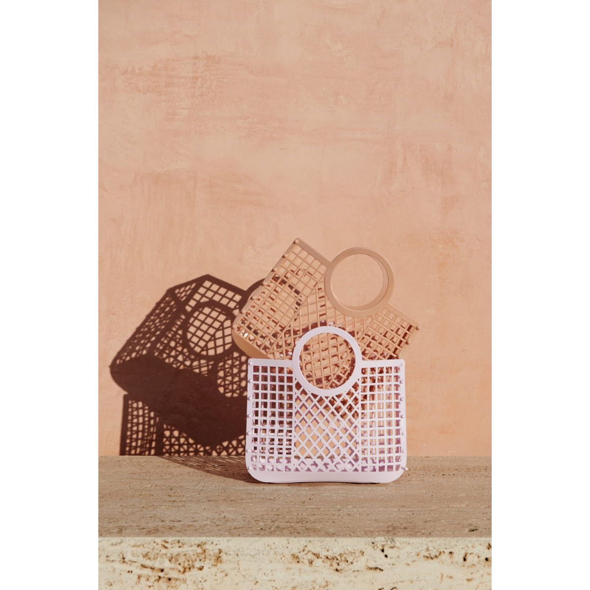 Liewood Bloom Korb - Misty Lilac - KORB-TASCHE