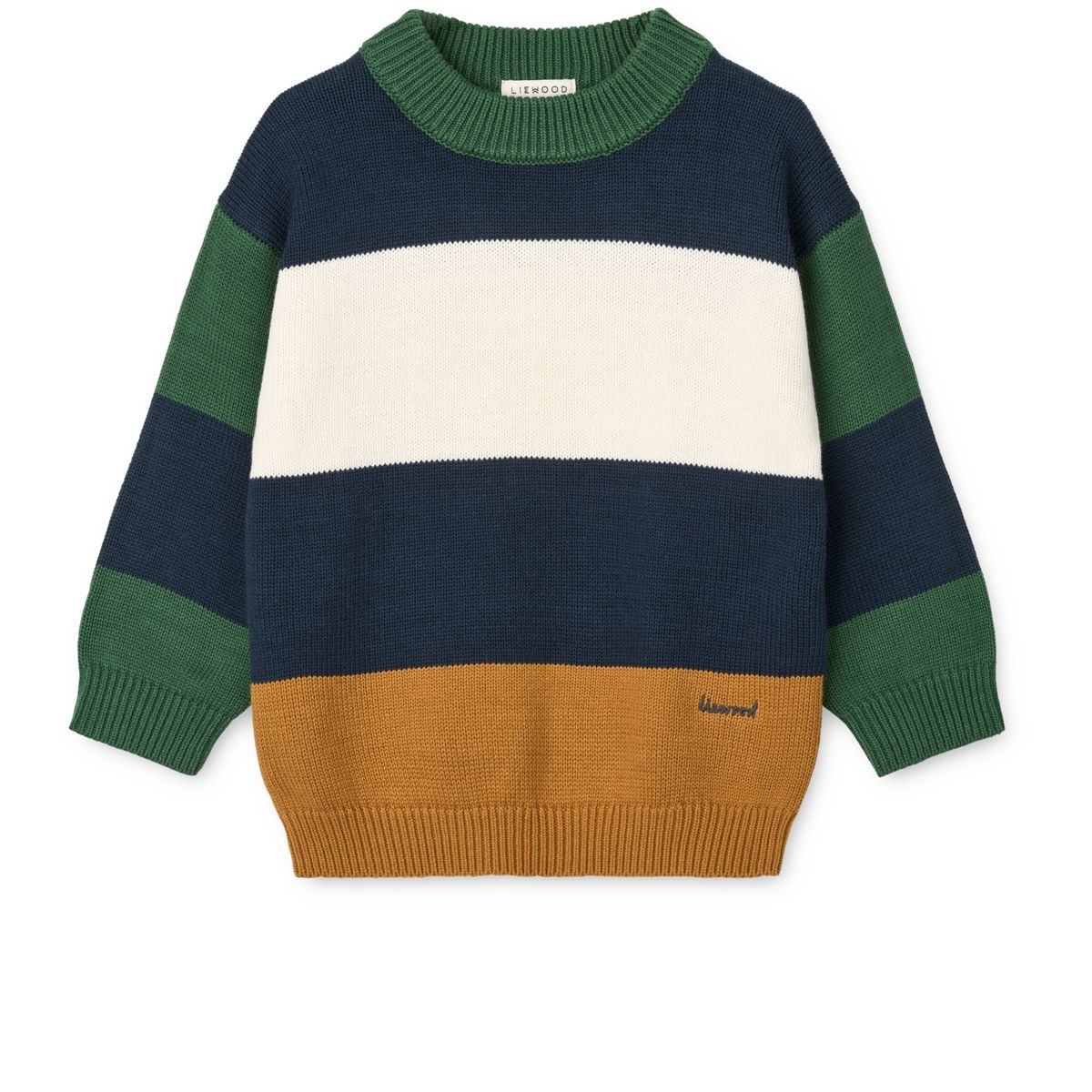 Liewood ORLANE Gestreifter Strickpullover - Classic navy multi mix - Pullover