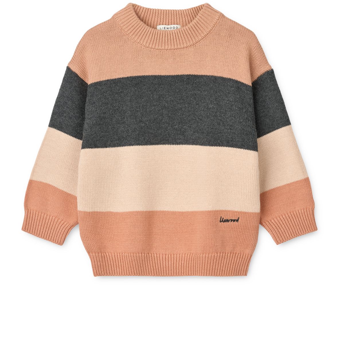 Liewood ORLANE Gestreifter Strickpullover - Pale tuscany multi mix - Pullover