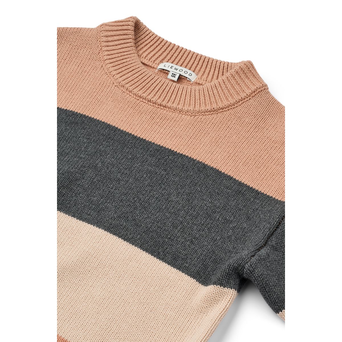 Liewood ORLANE Gestreifter Strickpullover - Pale tuscany multi mix - Pullover