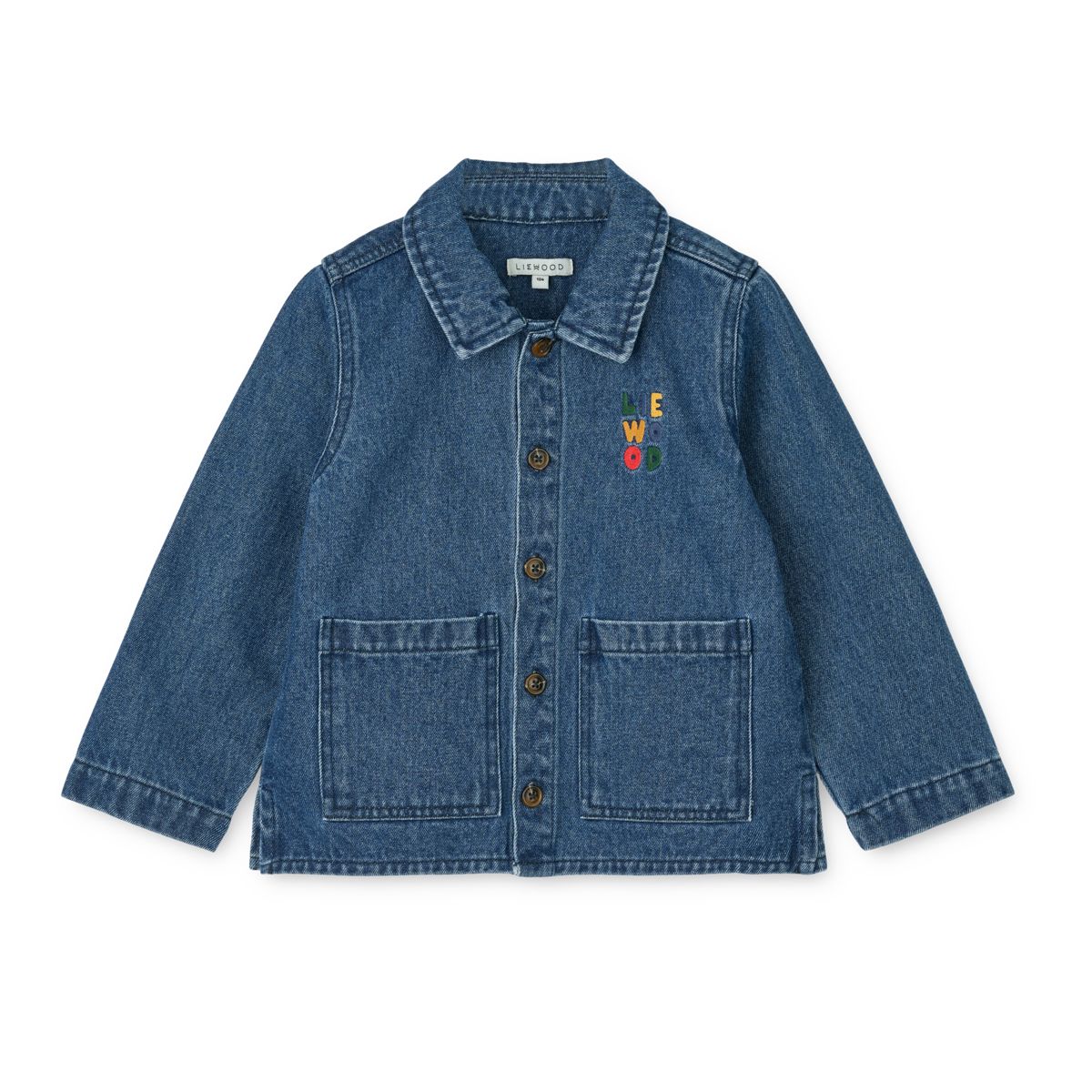 Liewood KINSLEY Denim-Hemdjacke - Medium blue denim - Obershirt