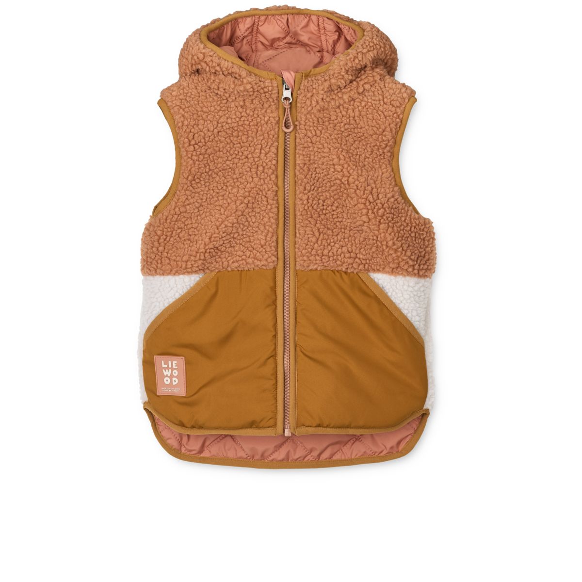 Liewood DIANA Wendare Fleeceweste - Tuscany rose mix - Vest