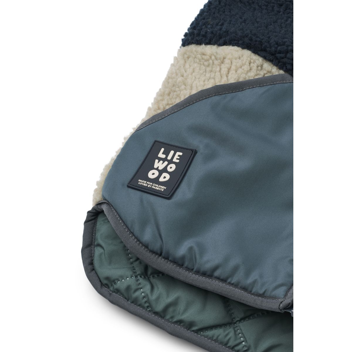 Liewood DIANA Wendare Fleeceweste - Whale blue multi mix - Vest