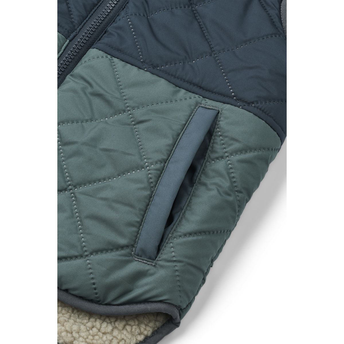 Liewood DIANA Wendare Fleeceweste - Whale blue multi mix - Vest