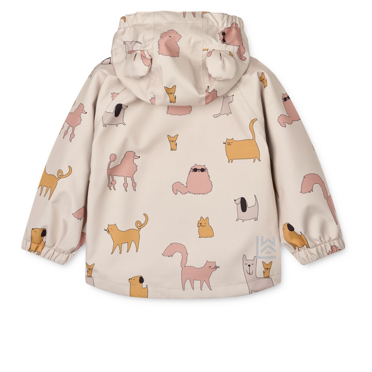 Liewood Manu Regenbekleidungsset - Cats and Dogs / Sandy - Satz