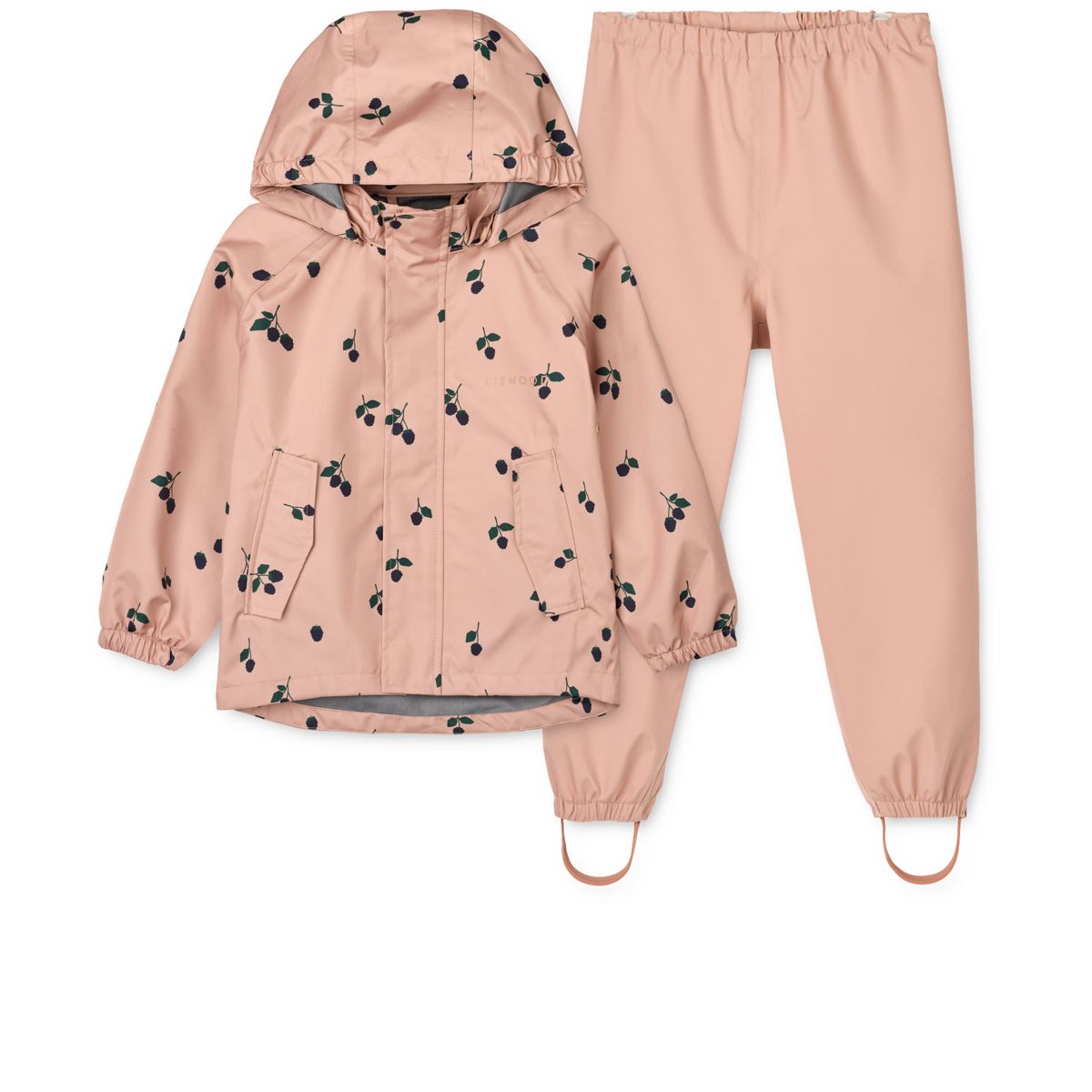 Liewood PEDIA Regenbekleidungsset - Berry / Pale Tuscany - Satz