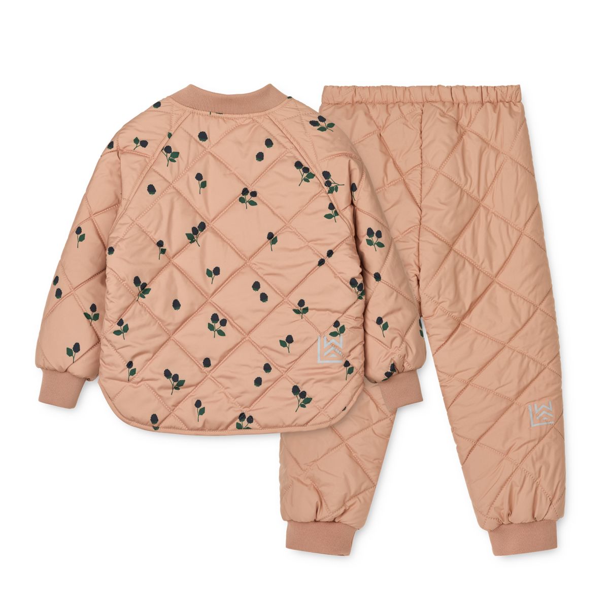 Liewood ZELLA Thermo-Set - Berry / Pale tuscany / Embroidery - Satz