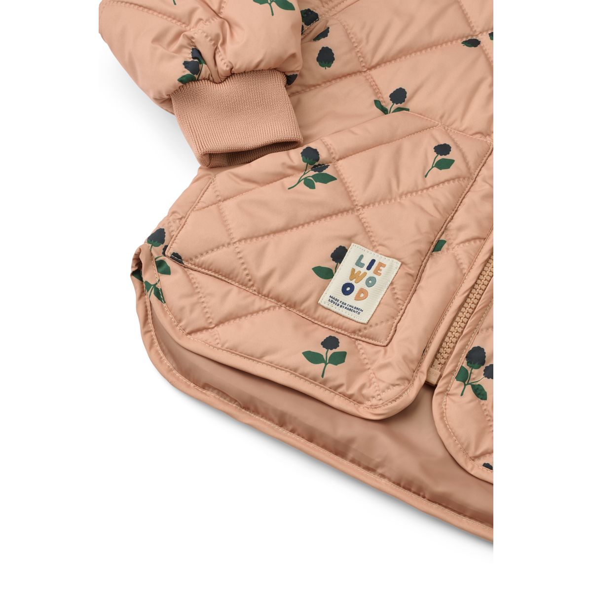 Liewood ZELLA Thermo-Set - Berry / Pale tuscany / Embroidery - Satz