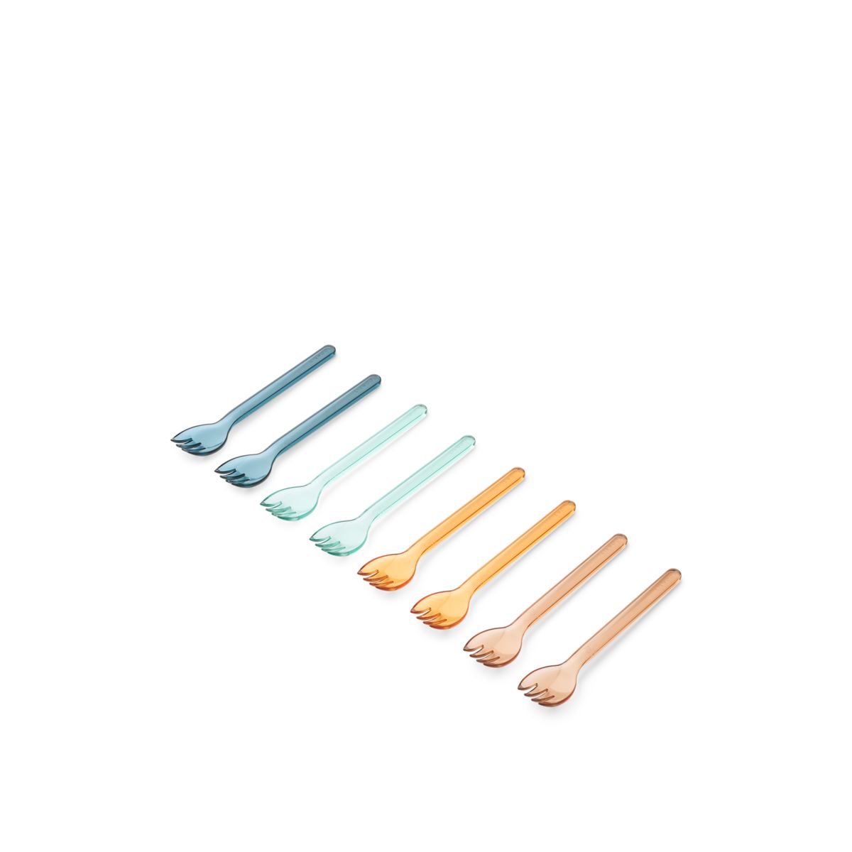 Liewood ALONSO Tritan-Gabeln - Indigo multi mix - Besteck