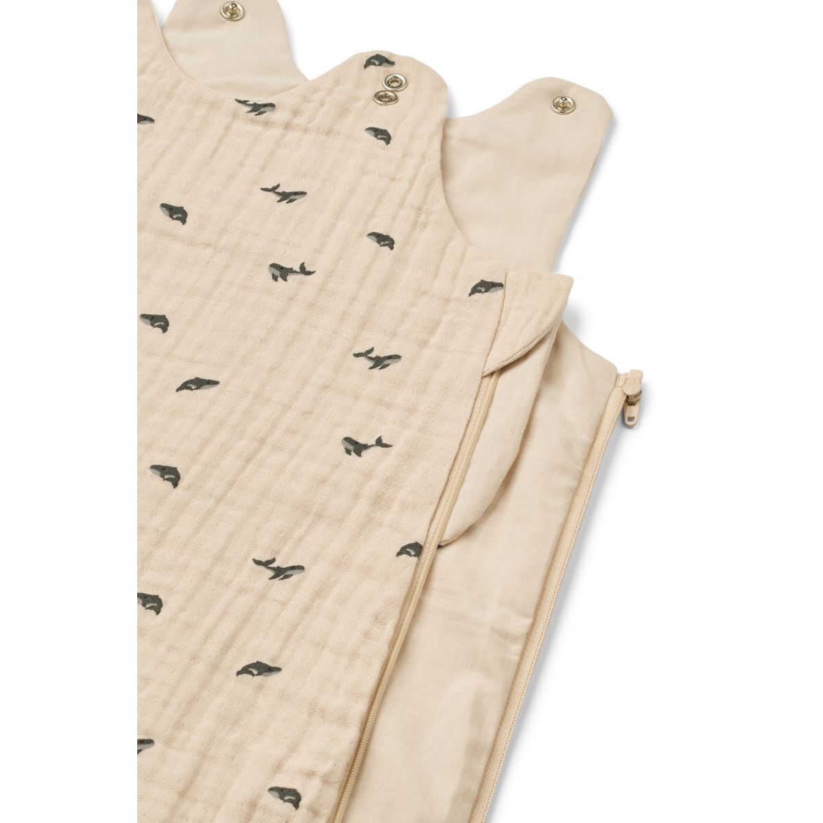 Liewood FLORA Bedruckter Schlafsack - Mini whale / Sandy - Schlafsack