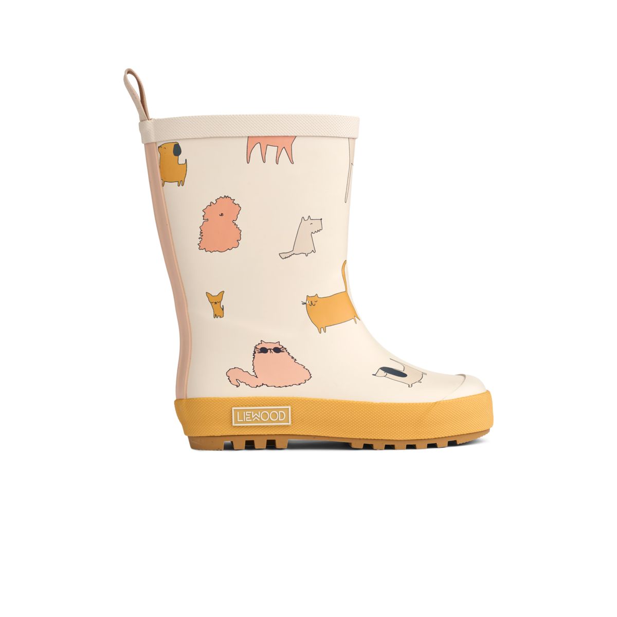 Liewood MASON Thermo-Regenstiefel - Cats and Dogs / Sandy - Thermo-Stiefel
