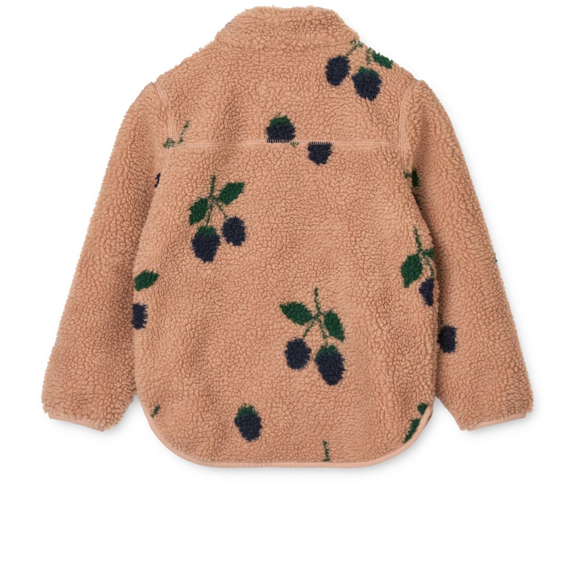 Liewood Nolan Fleecejacke - Berry / Pale Tuscany - Jacke