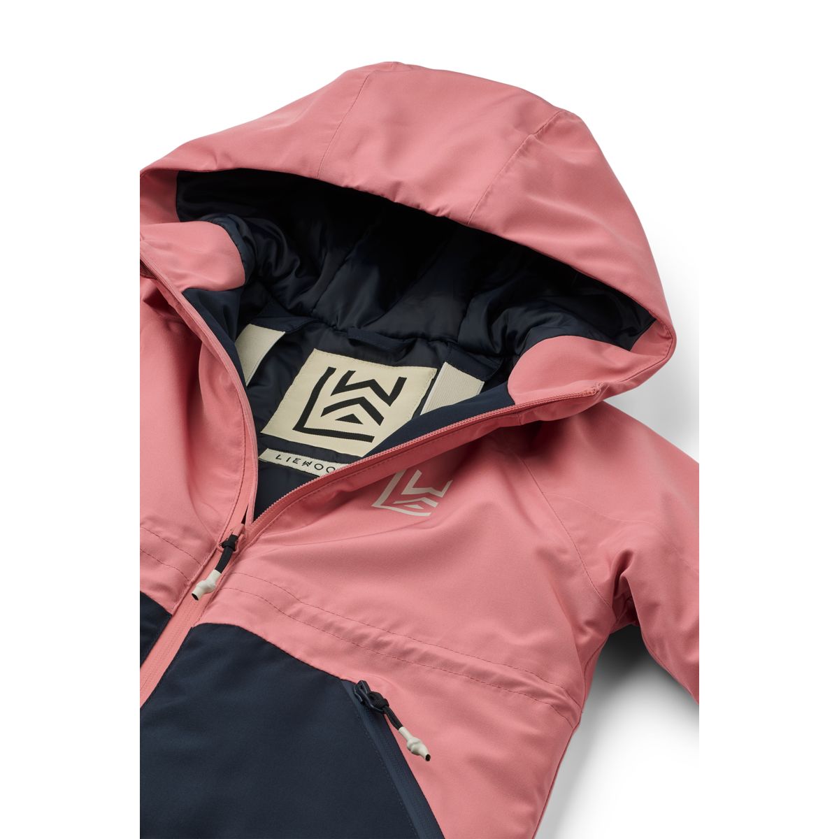 Liewood KALLE Winterjacke - Dusty rose / Classic navy - Jacke