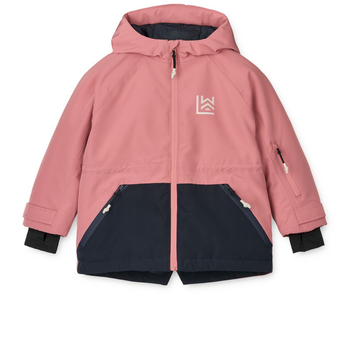 Liewood KALLE Winterjacke - Dusty rose / Classic navy - Jacke