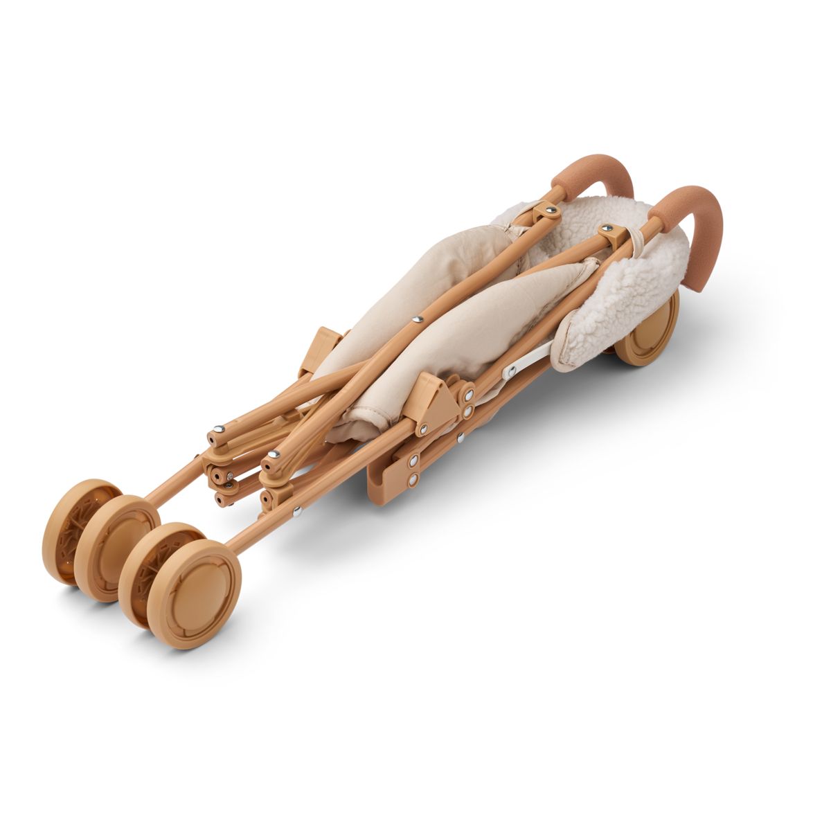 Liewood ELSIE Fleece-Puppenwagen - Sandy - PRETENDES SPIEL