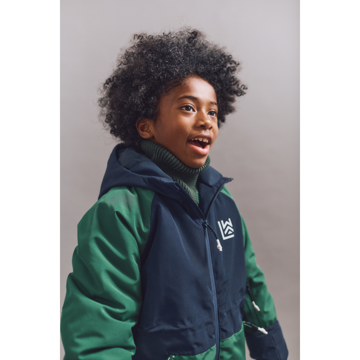 Liewood KALLE Winterjacke - Classic navy / Garden green - Jacke