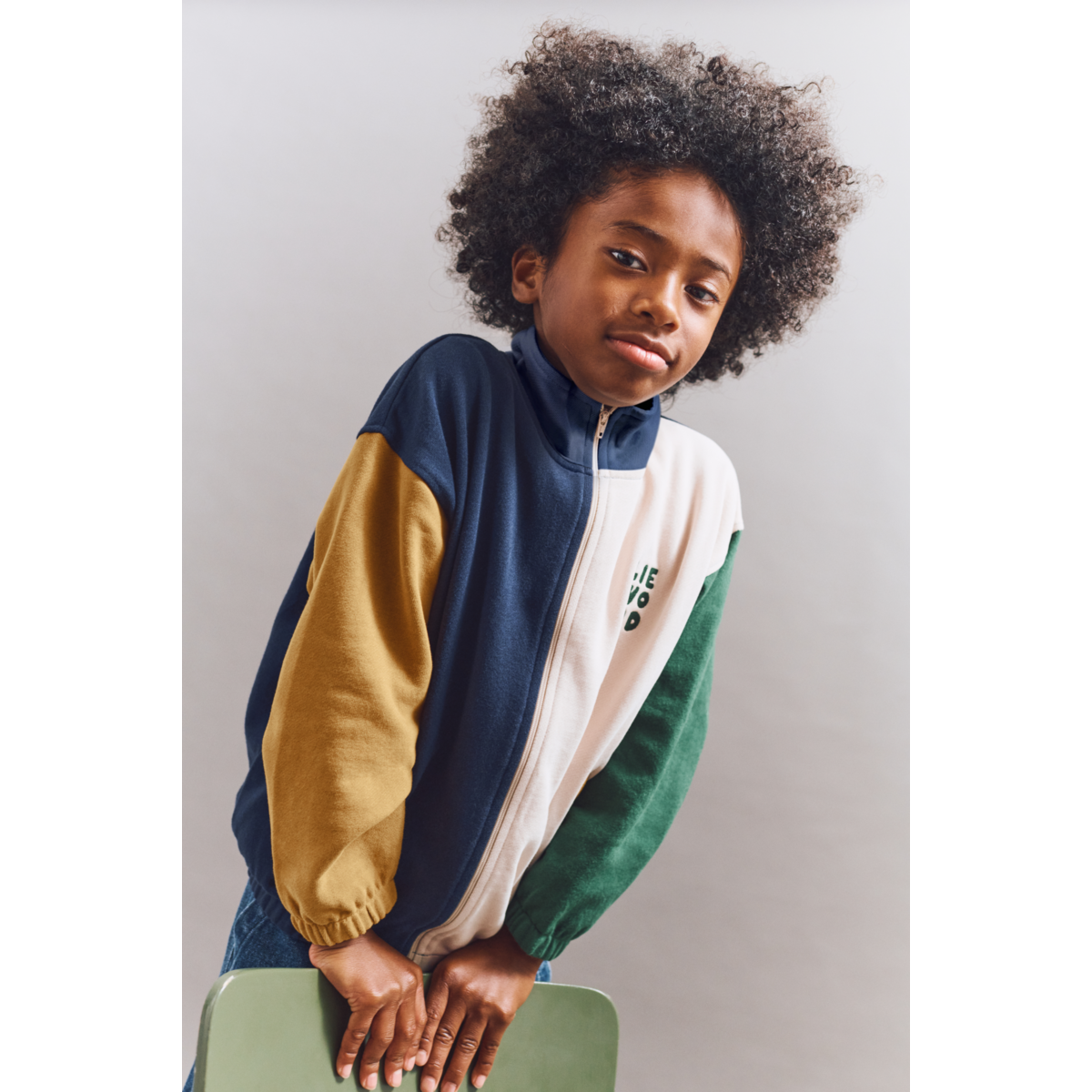 Liewood CASSIUS Sweatshirt mit Reißverschluss - Classic navy multi mix - Sweatshirts