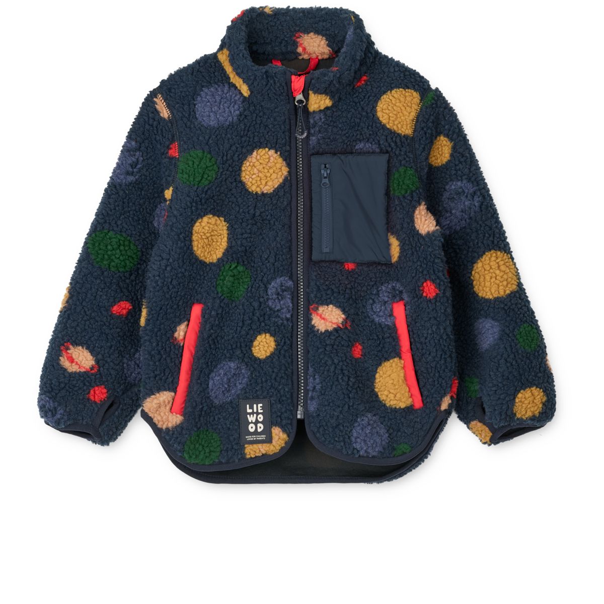 Liewood Nolan Fleecejacke - Universe / Classic navy - Jacke