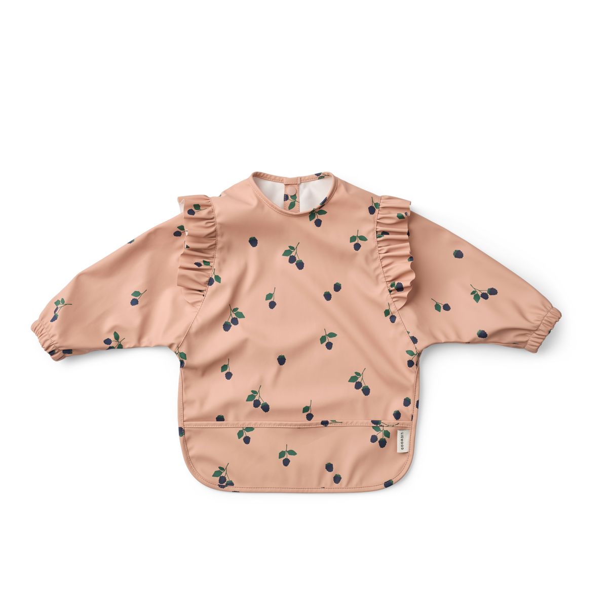 Liewood MERLE Rüschen-Ärmellätzchen - Berry / Pale Tuscany - Cape Lätzchen