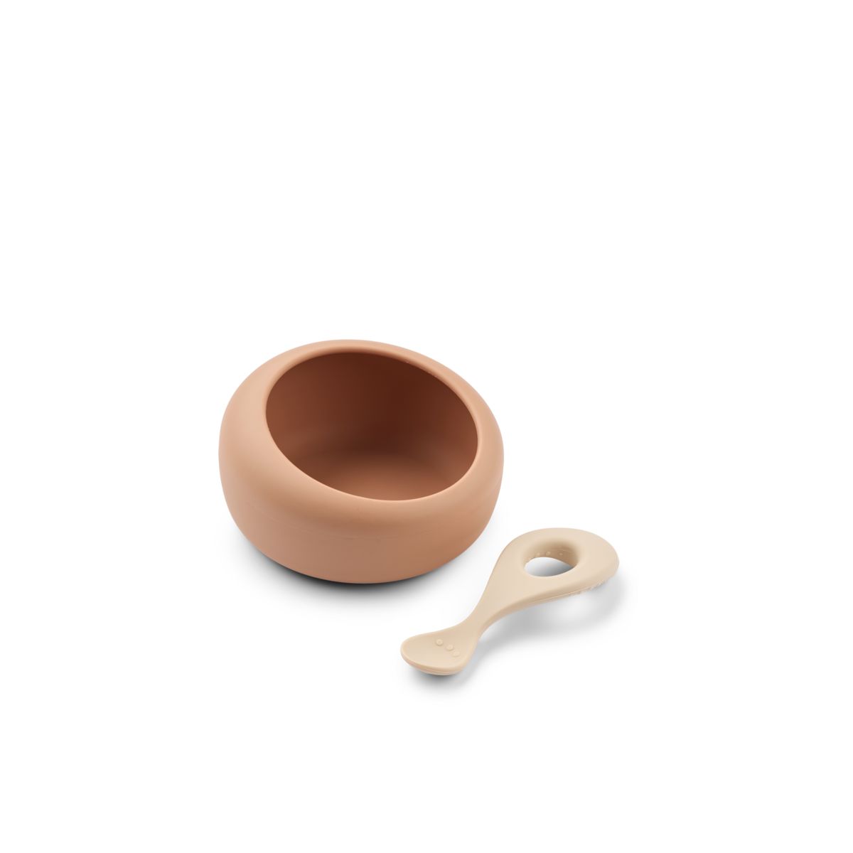 Liewood Sparia Schale mit Löffel - Tuscany rose / Apple blossom - Schalen