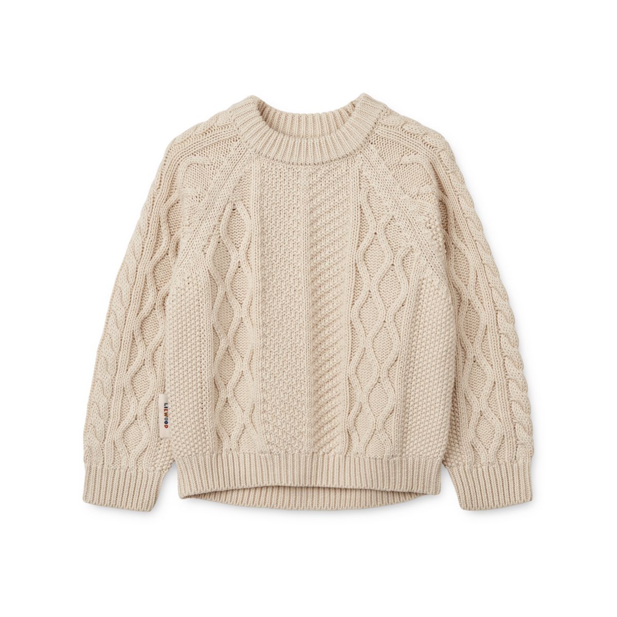 Liewood CALLIO Zopfmuster-Pullover - Sandy - Pullover