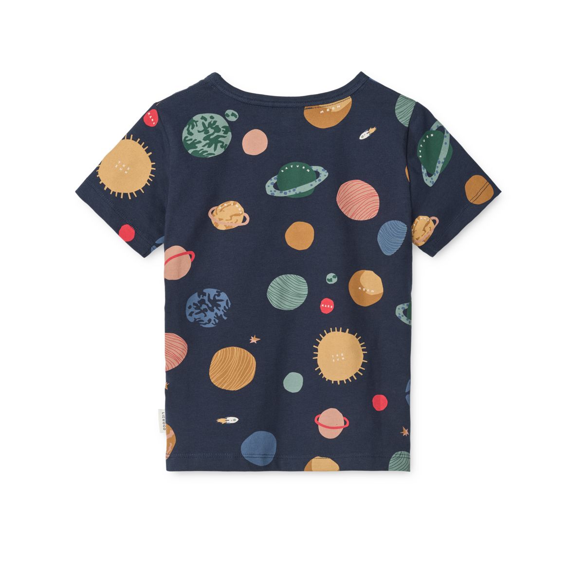 Liewood APIA Kurzarm T-shirt - Universe / Classic navy - T-shirt