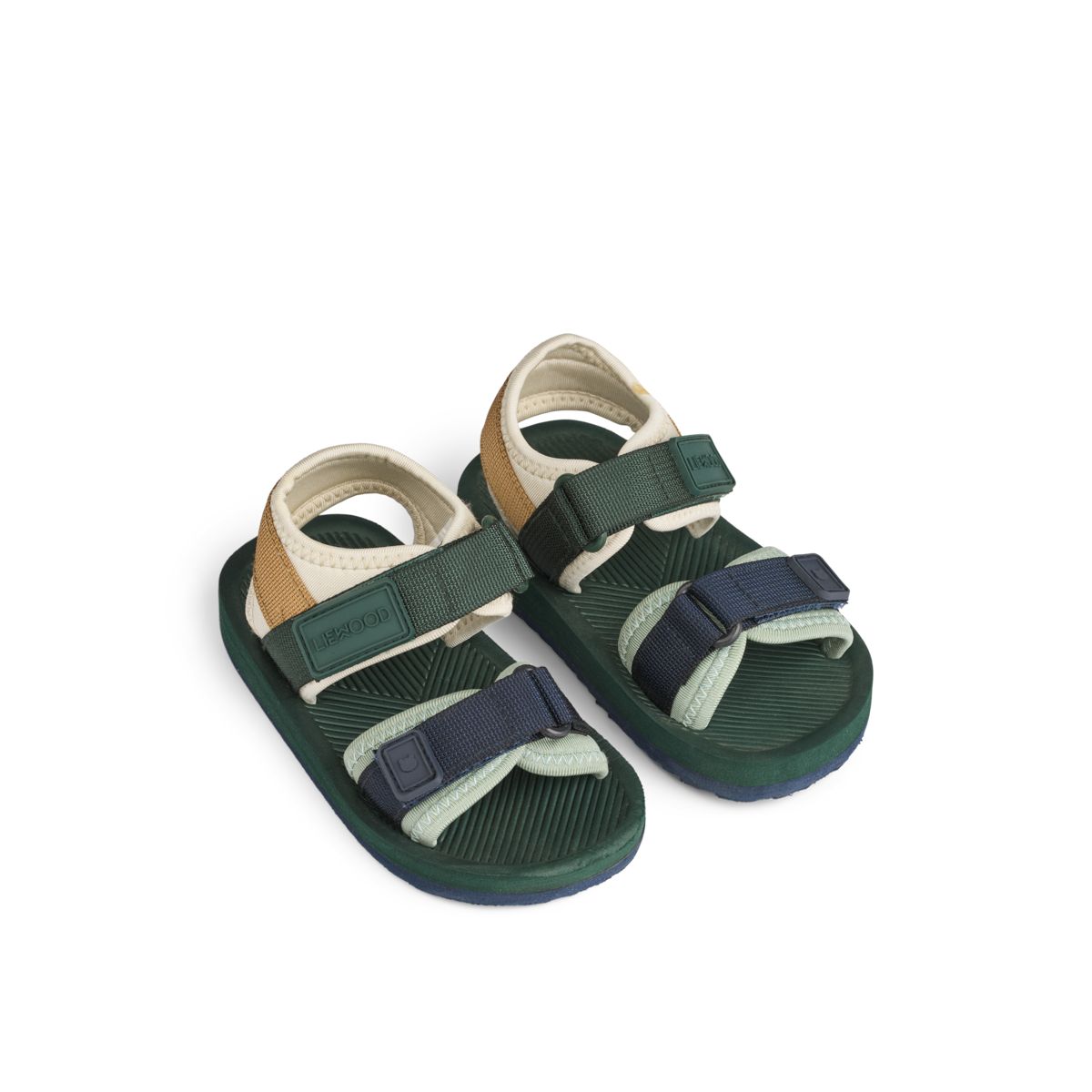 Monty Sandalen - Hunter green mix