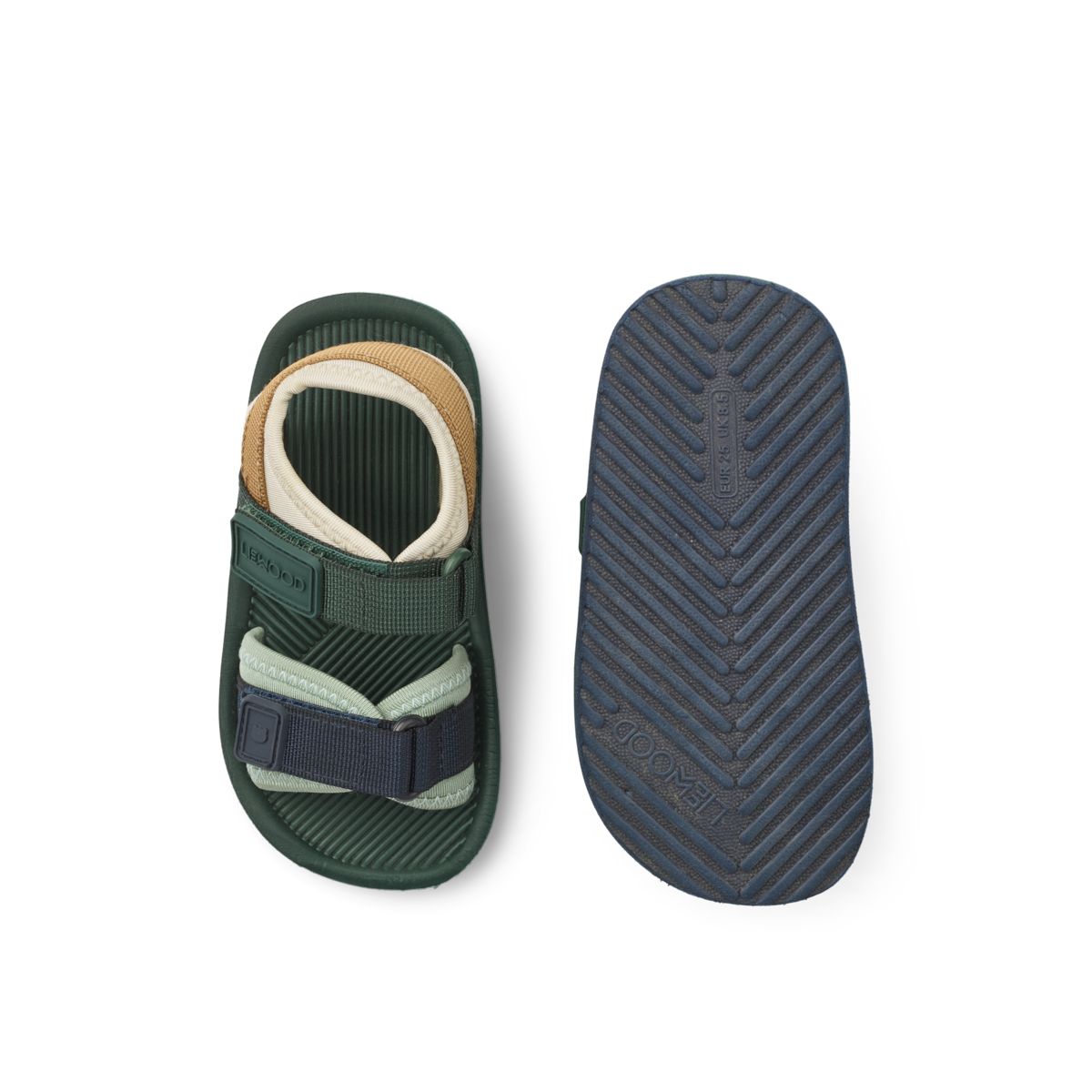Liewood Monty Sandalen - Hunter green mix - Sandalen