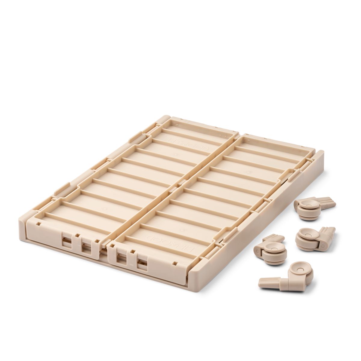 Liewood WESTON Aufbewahrungsbox mit Rädern Groß - Sandy - Aufbewahrungsbox