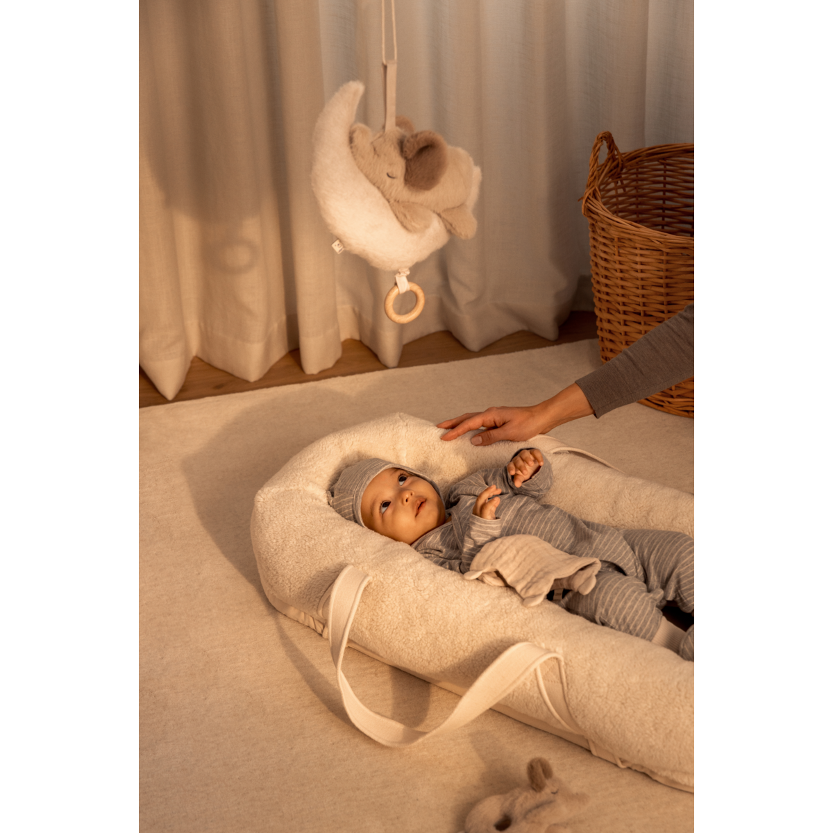 Liewood GRO Fleece-Babylift - Sandy - Babylift