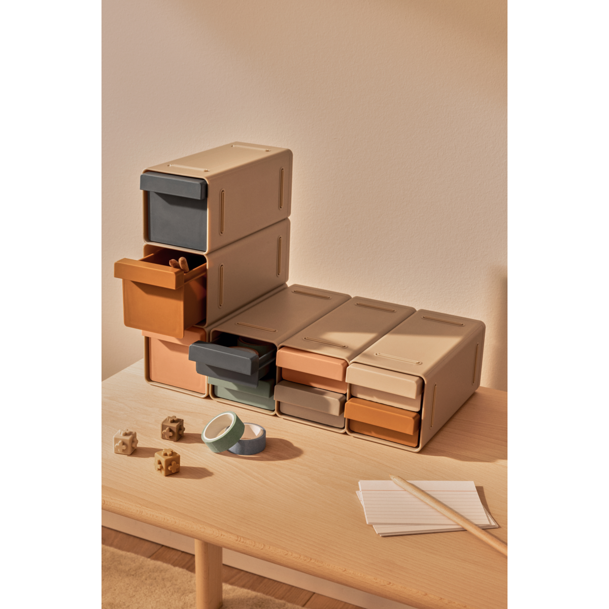 Liewood KYLIAN Aufbewahrungssystem - Sandy - Aufbewahrungsbox