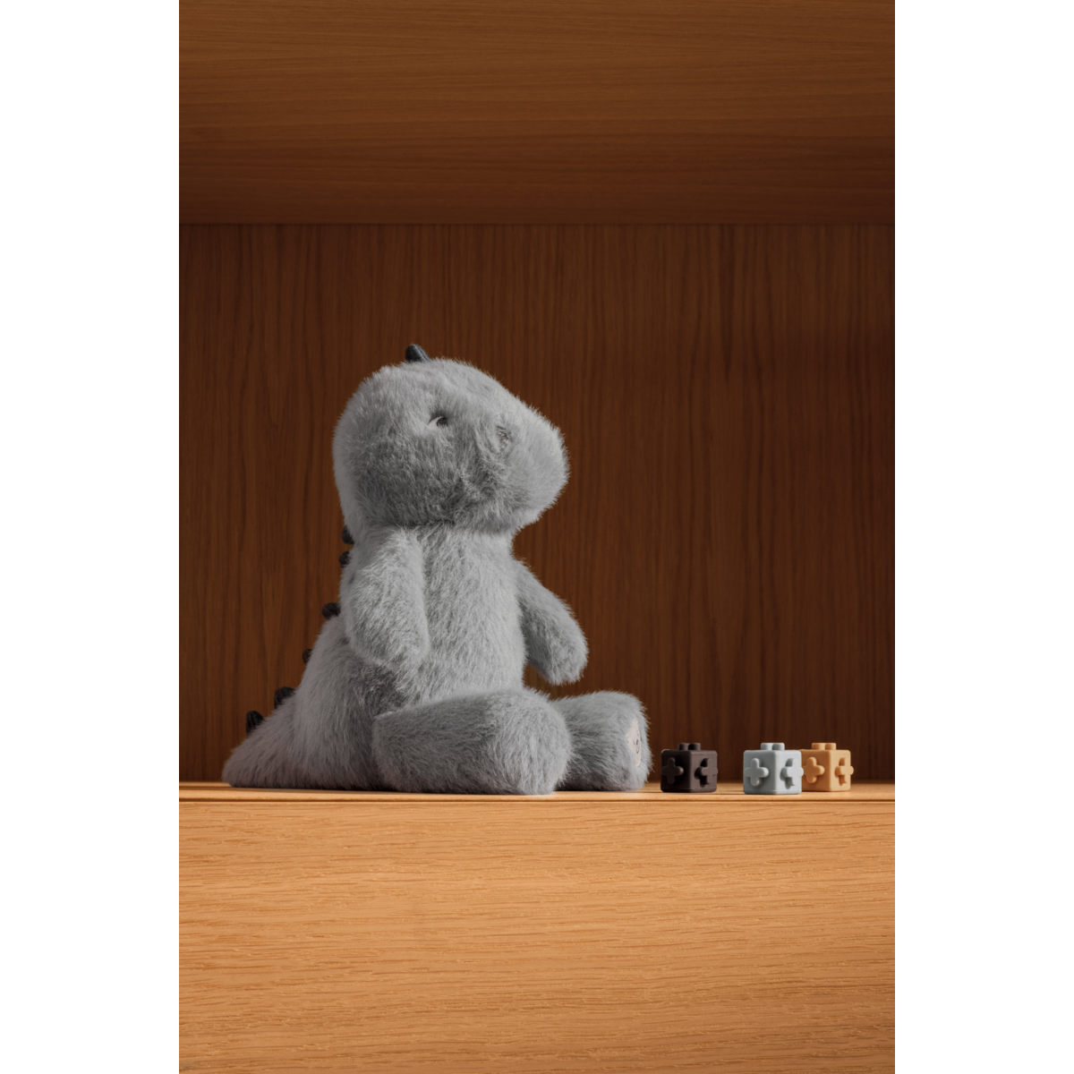 Liewood BINNIE Stegosaurus-Teddy - Blue fog - Polaires