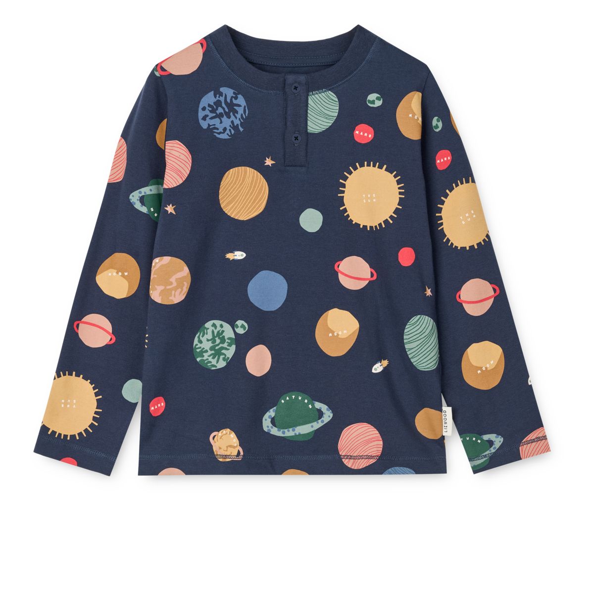 Liewood WILHELM Bedrucktes Pyjama-Set - Universe / Classic navy - Pyjama-Set
