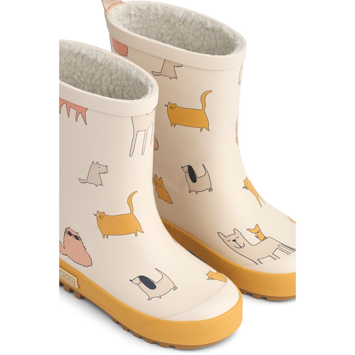 Liewood MASON Thermo-Regenstiefel - Cats and Dogs / Sandy - Thermo-Stiefel