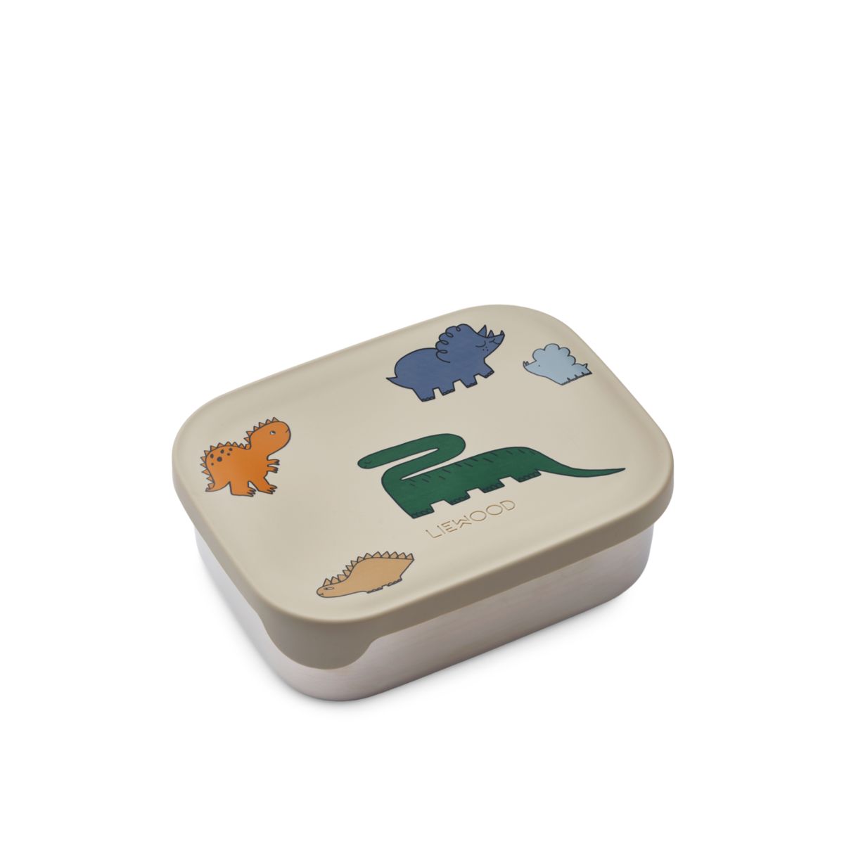 Liewood ARTHUR Lunchbox - Dinosaurs / Mist - Brotdose