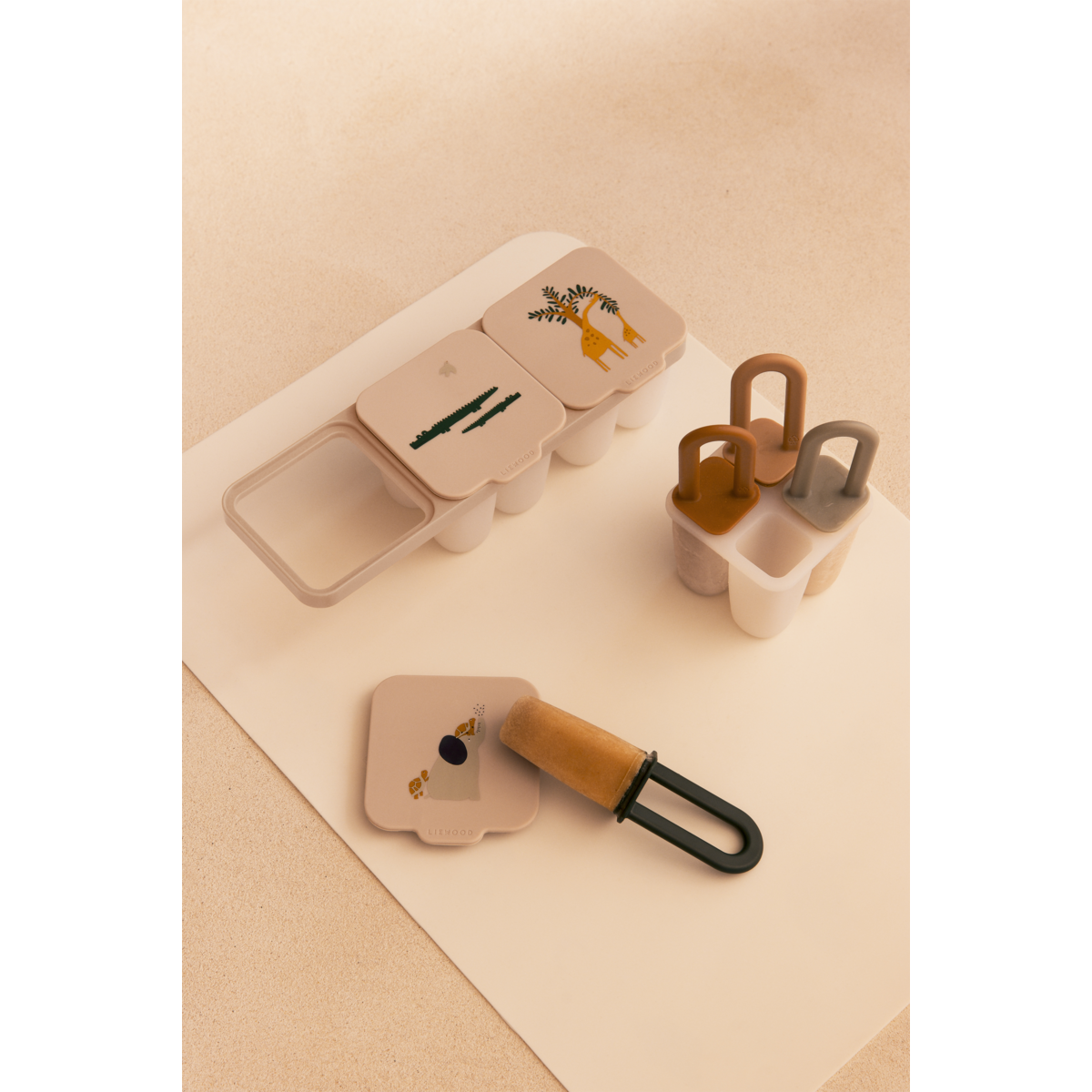 Liewood KAIMEN Lebensmittel- und Eisform - All together / Sandy - Eismulden