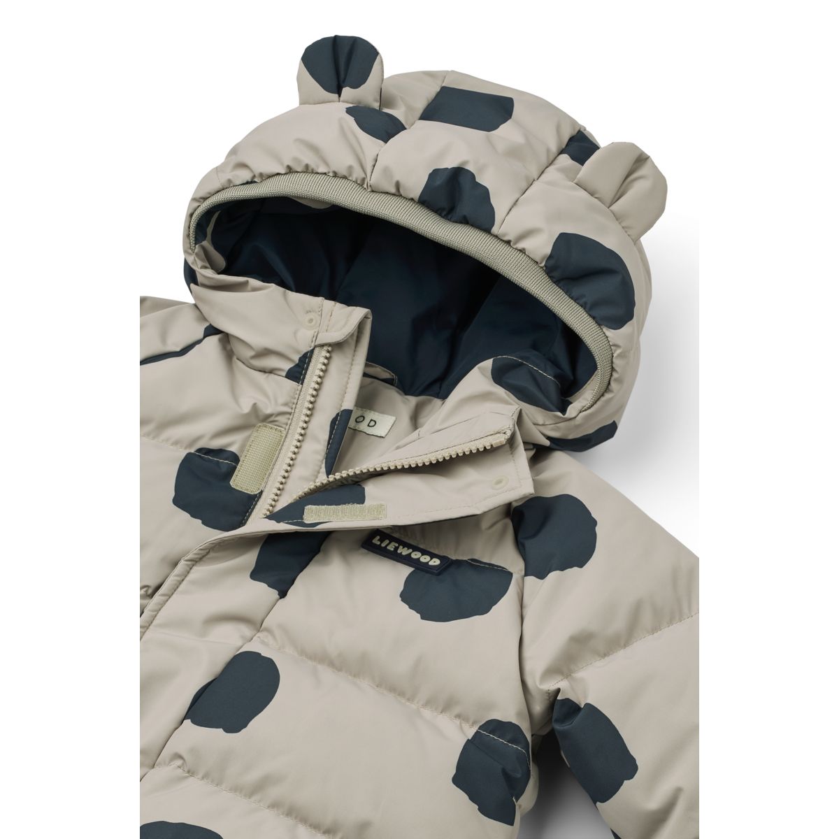 Liewood ADELINA Jacke mit Ohren - Spot dots / Mist - Jacke