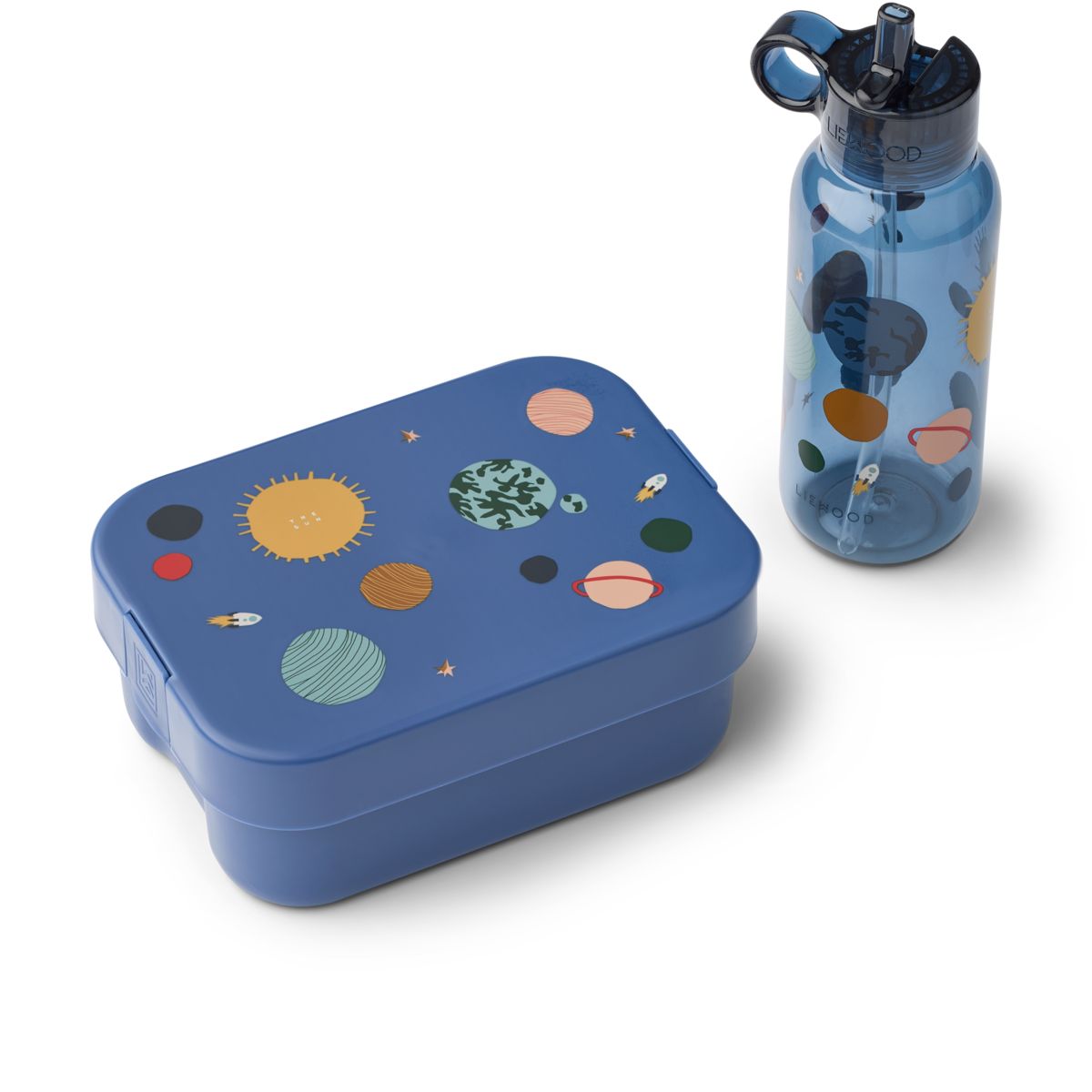 Liewood CHELSEY Lunchbox-Set - Universe / Classic navy - Brotdose