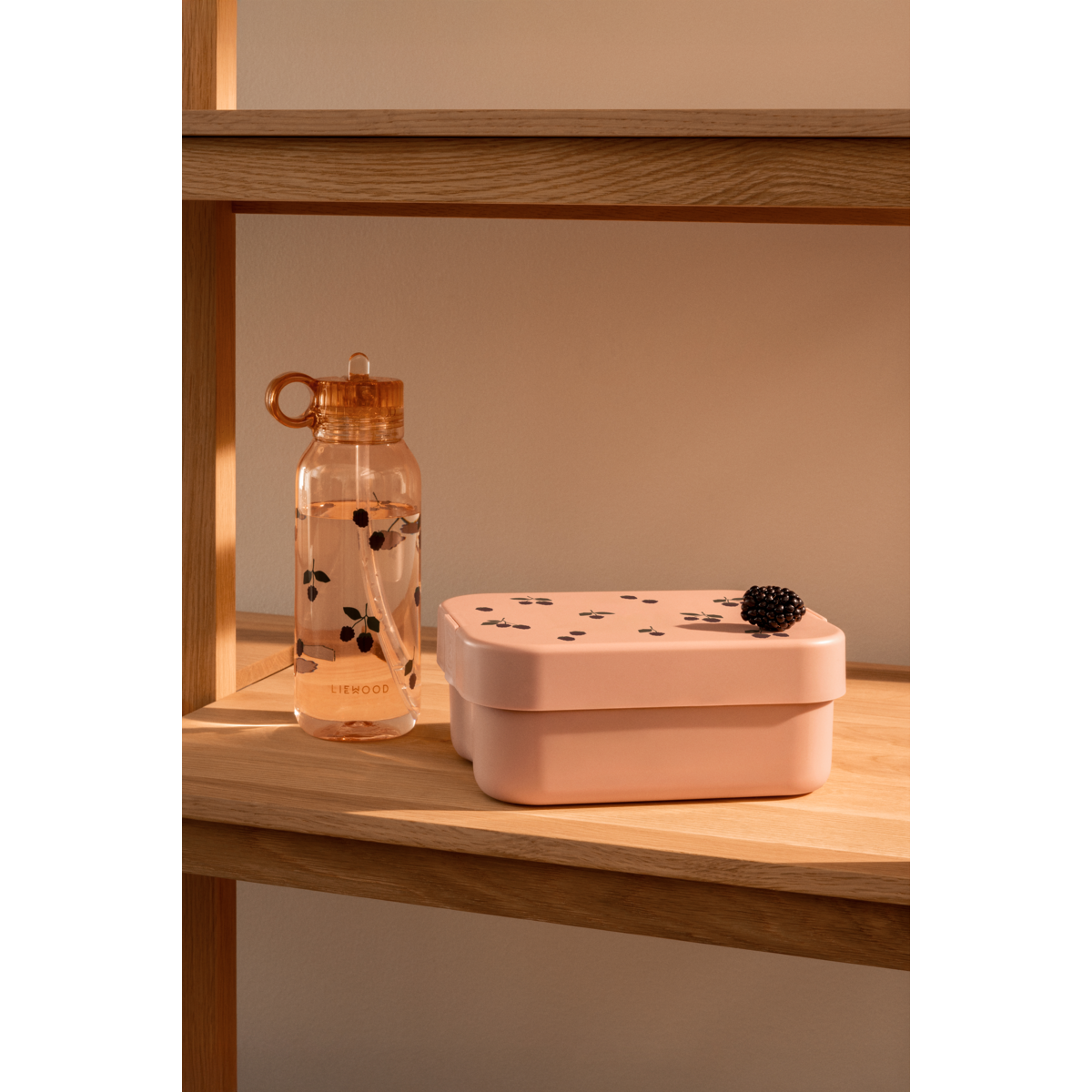 Liewood CHELSEY Lunchbox-Set - Berry / Pale Tuscany - Brotdose