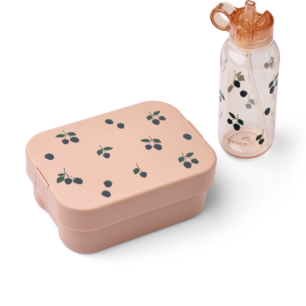 Liewood CHELSEY Lunchbox-Set - Berry / Pale Tuscany - Brotdose