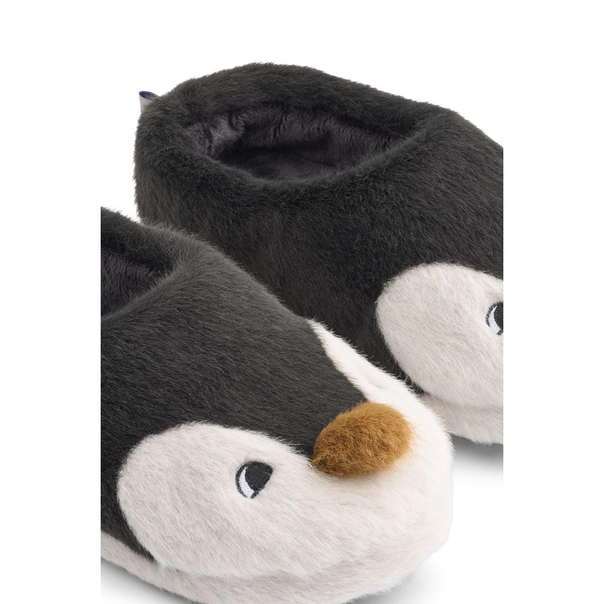 Liewood AVIAJA Pinguin Hausschuhe - Sandy / Dark grey - Hausschuh