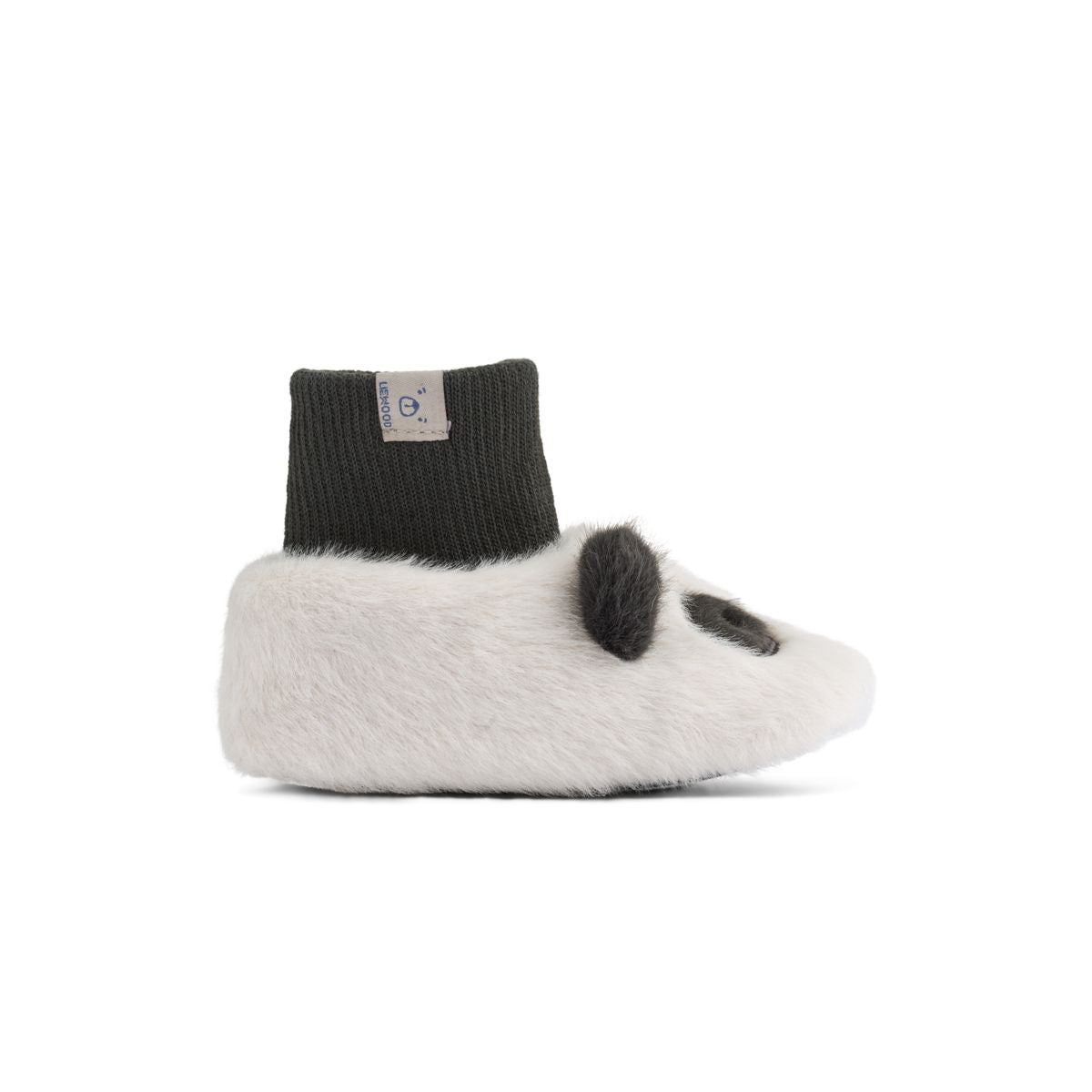 BETH Panda Hausschuhe - Sandy / Dark grey