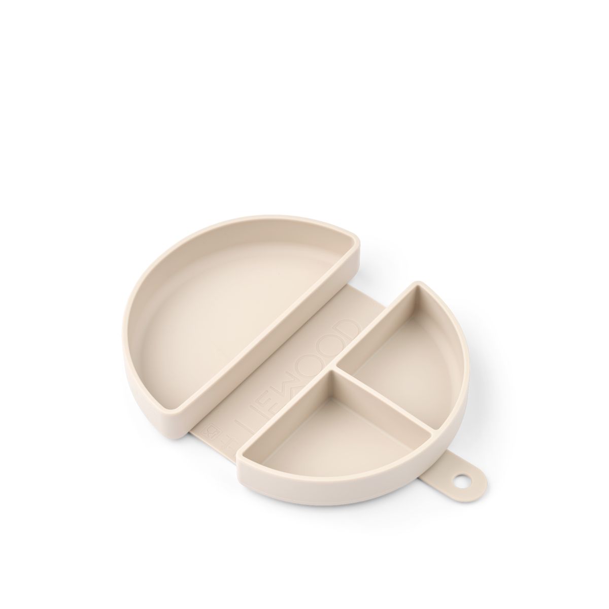 Liewood Eugene Faltbare Snack-Box - Around the world / Sandy - Snackbox